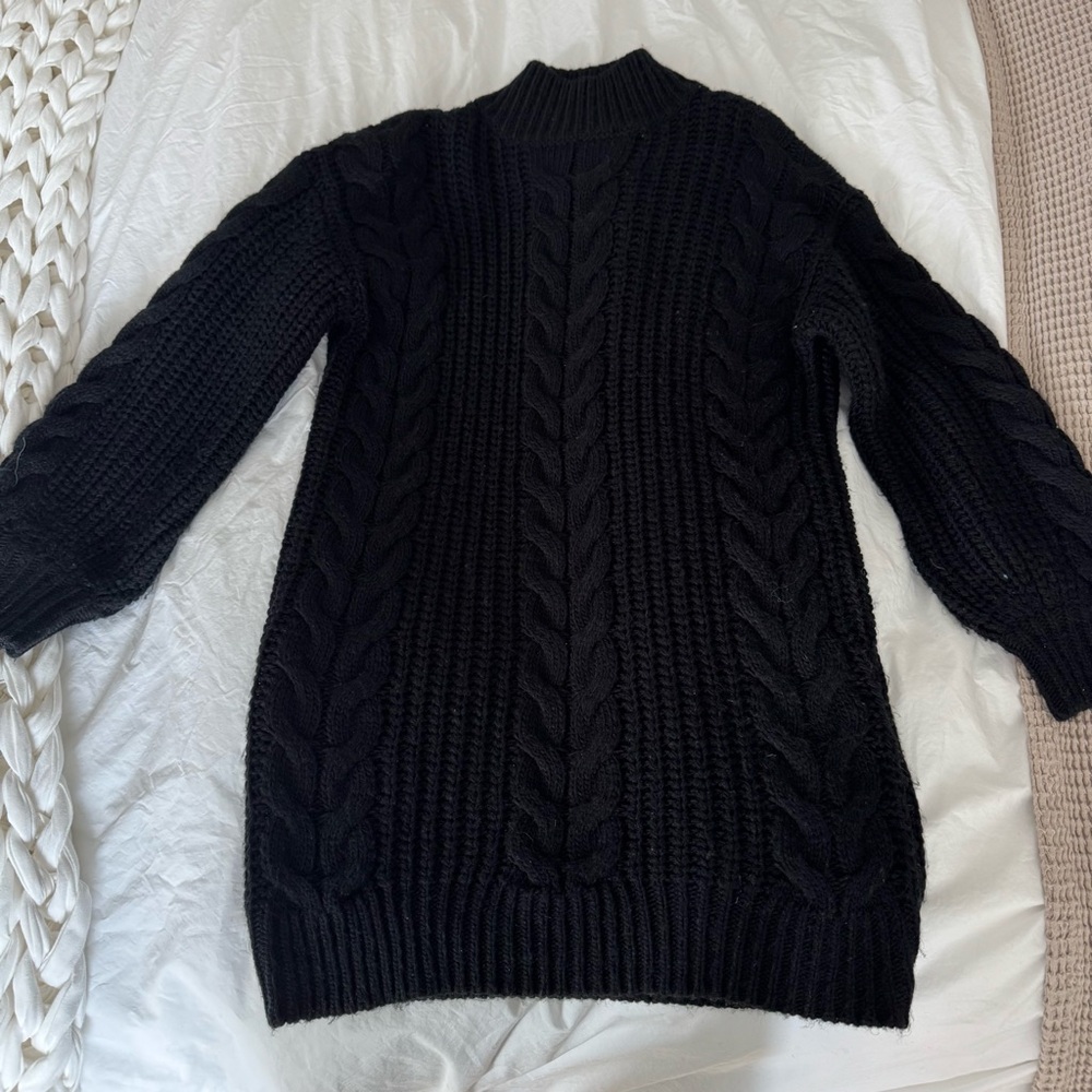 Minkpink Black Sweater Dress Size Small